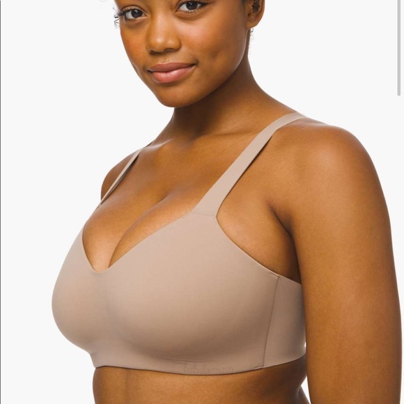 NWT Lululemon Hold True Bra - Soft Sand - Picture 2 of 6